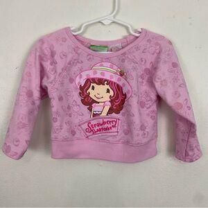 Strawberry Shortcake Y2K Pink Long Sleeve Top 12 Months